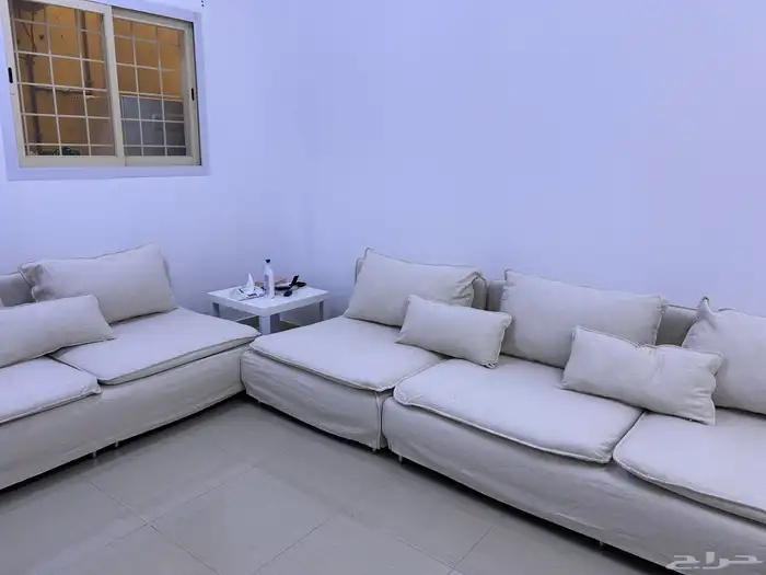 طاولة طعام وكنب ايكيا مع غطاء إضافي جديدقابل للغسل في غسالة 7