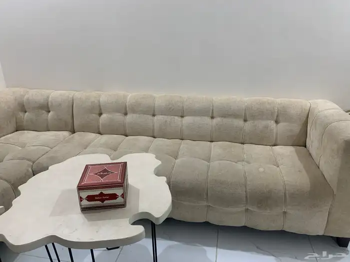 كنب حرف ال مقاس 3_4 استخدام 7 شهور 0