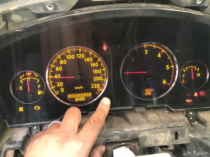 اصلاح عداد نيسان فتك وتغير الانوار 1