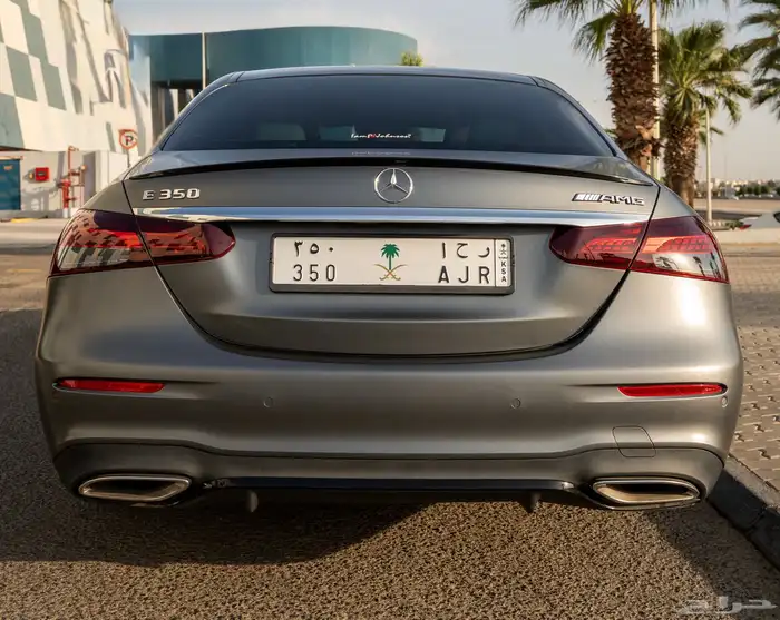 لعشاق التميز مرسيدس 2022 E350 مع لوحتها المميزه 3