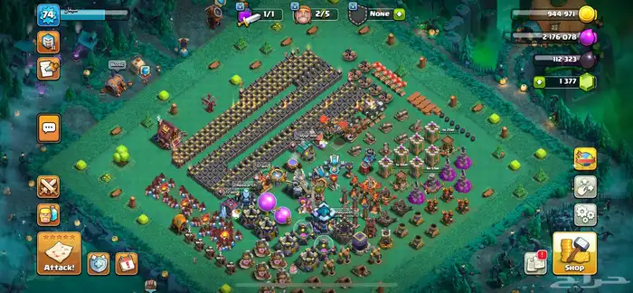 حساب كلاش اوف كلانس 0