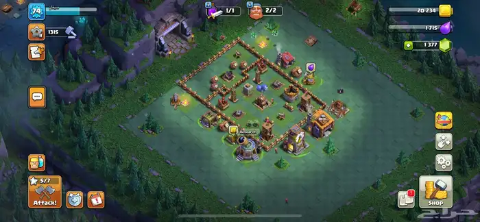 حساب كلاش اوف كلانس 1