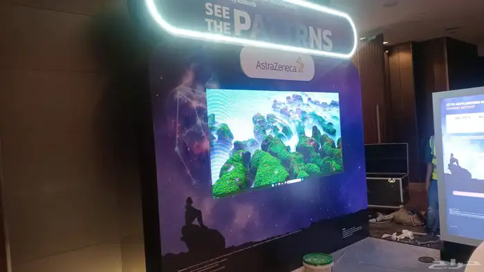 شاشات المعارض و المؤتمرات اضاءة شاشات تفاعليه تتش 0