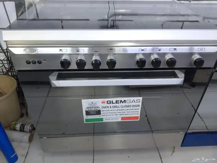 الفرن غاز مستخدم نظيف 4عيون و 5 عيون للبيع 6