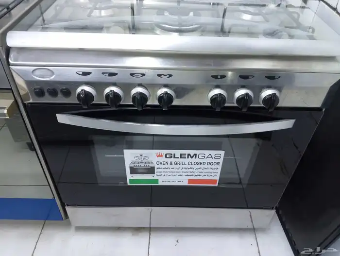 الفرن غاز مستخدم نظيف 4عيون و 5 عيون للبيع 0
