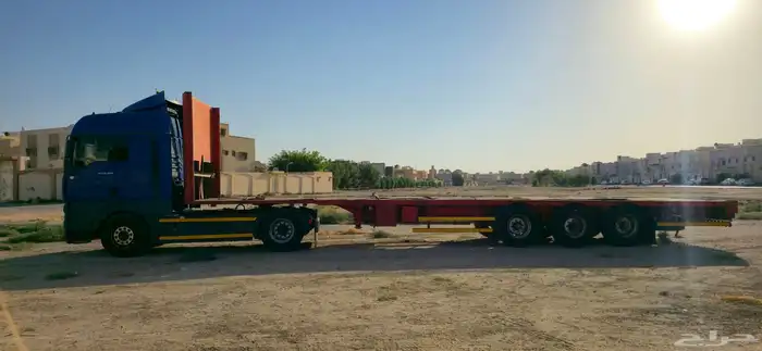 للبيع تريله سطحه MAN 3