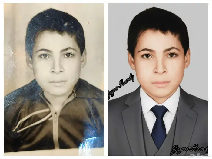 توضيح وتحسين جودة الصور القديمة وكأنها الت قطت اليوم 5