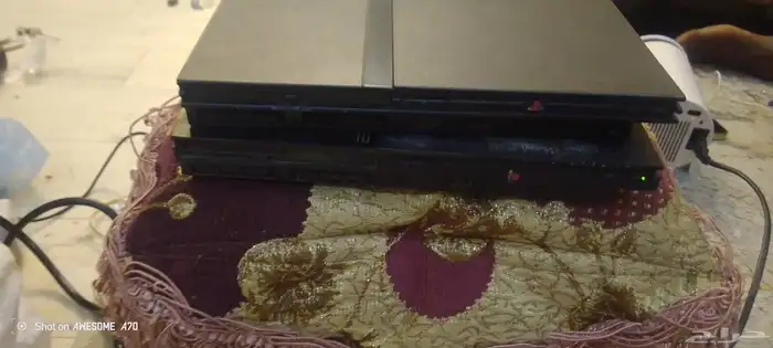 اثنين بلاي ستيشن وكاميرا بلاي ستيشن وكيبورد بلاي ستيشن شغالي 0