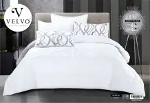 طقم سرير فاخر من أبولو 6 قطع   لون أخضر أنيق 1