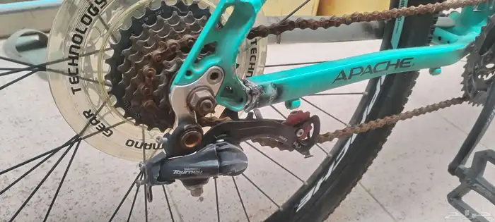 سلام عليكم ورحمة الله وبركاته سيكل رياضي مقاس 27.50 للبيع 2