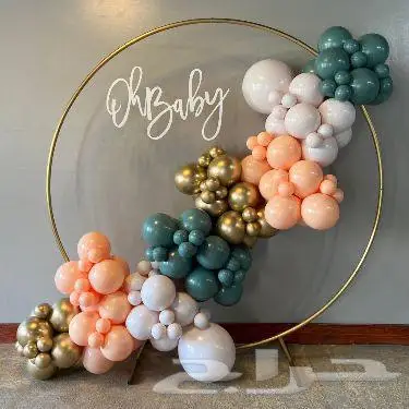 تنسيق حفلات بالون استقبال مواليد ورد باقات هدايا توزيعات 32