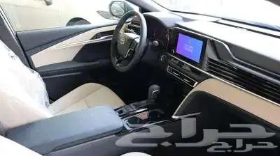 تويوتا كامري ال اي 2025 ابيض كاش - اقساط 7