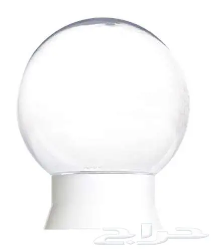 اضاءة سور كروي متوفر بعده مقاسات شفاف او مثلج 1