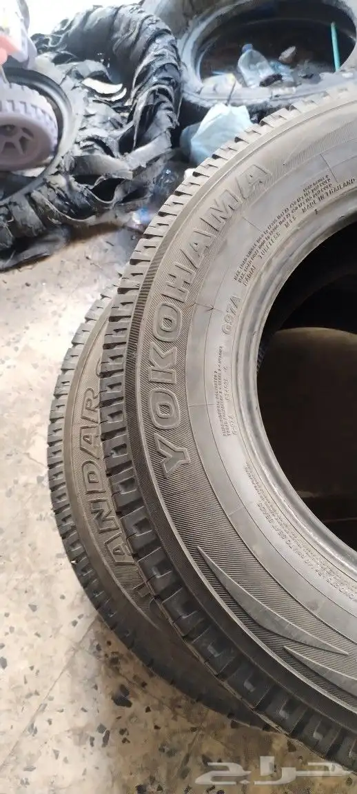 كفرات يوكهما 205 ار R 16 اسيزوز ديمكس هيلكس جنط 16 8