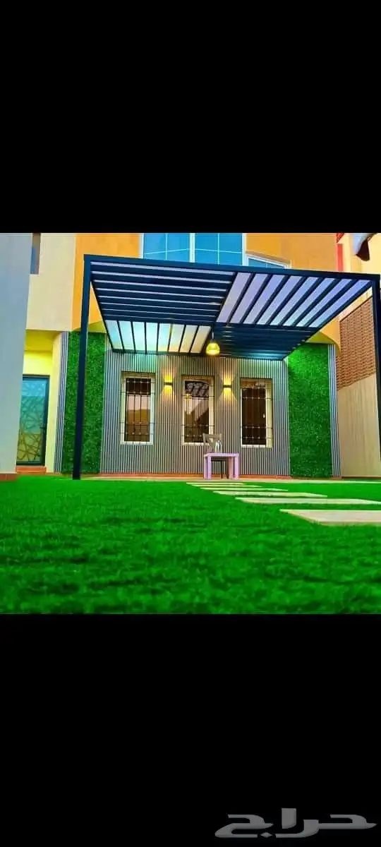 جلسات برجولات مظلات سواتر ديكورات 4