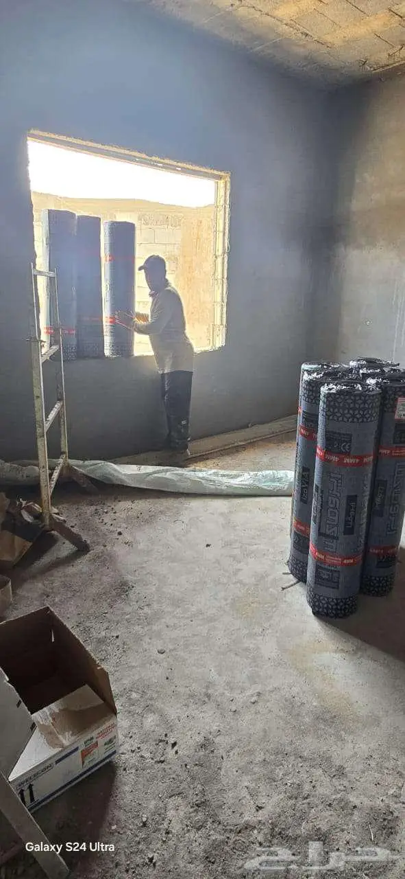 مقاول عازل مائى وحرارى 2