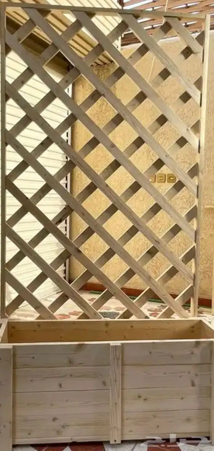 اصيصات خشبيه احواض خارجي وداخلي 10