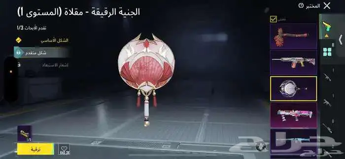 حساب ببجي للبيع 1