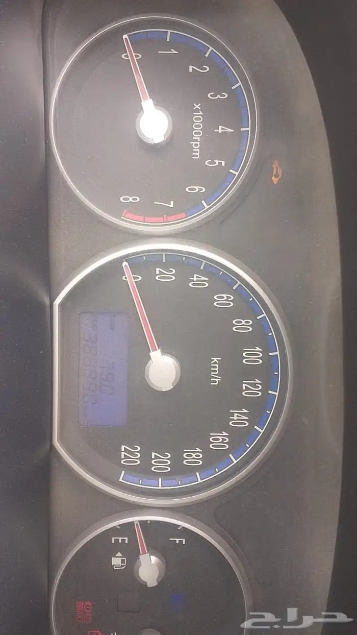 للبيع سنتافي موديل 2009م تماتيك دبل بنزين فتحة سقف فل كامل 1