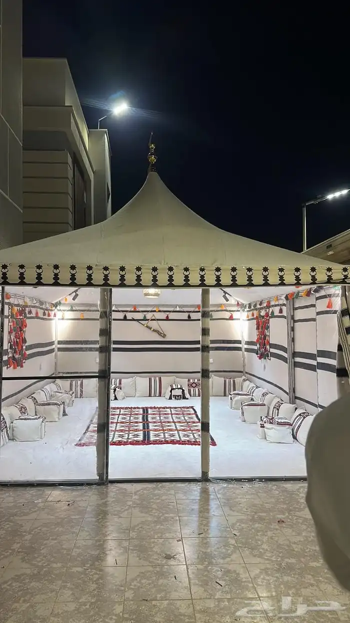 خيام شتويه للايجار قريبا المشاعله 1