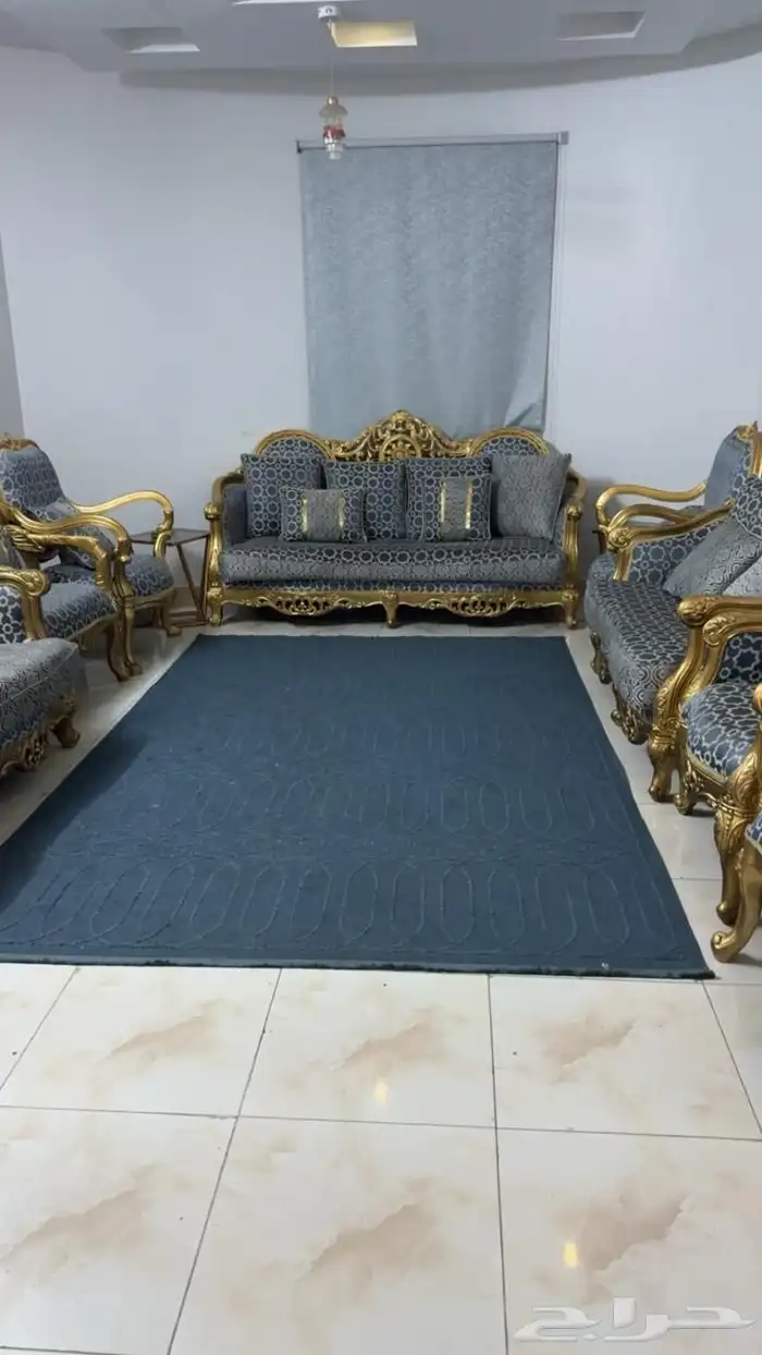 كنب لبيع نضيف 9 قطع 0