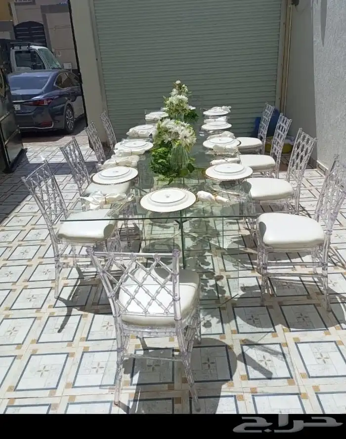 تاجير كراسي طاولات 0