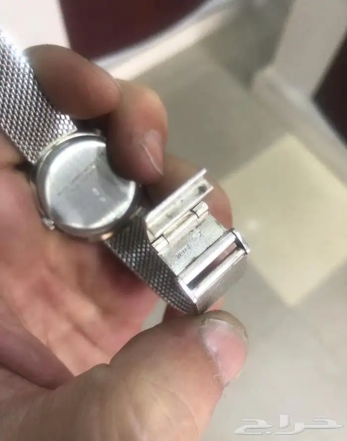 ساعة فضة سويسري أصلي 6