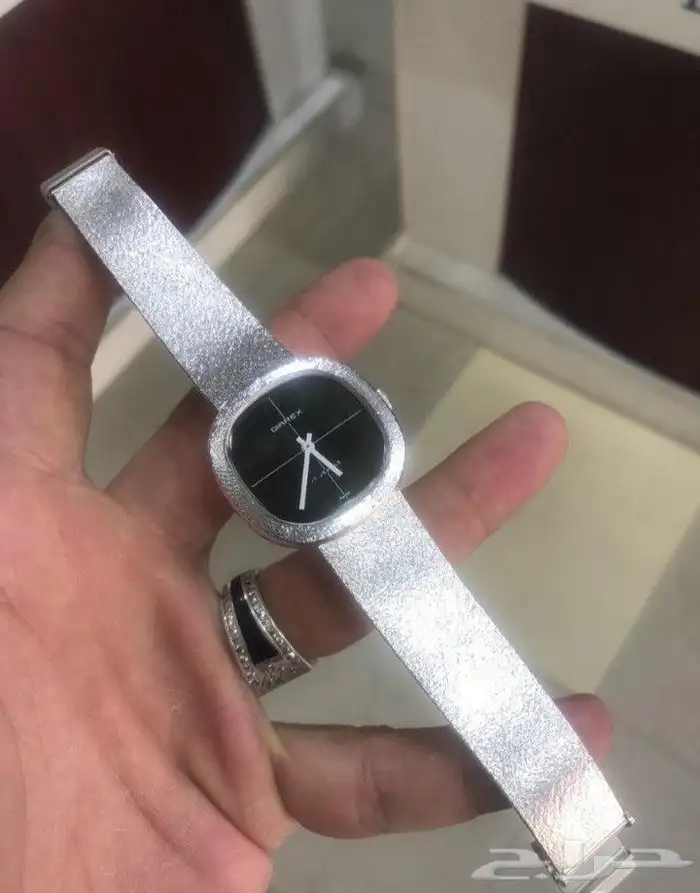 ساعة فضة سويسري أصلي 3