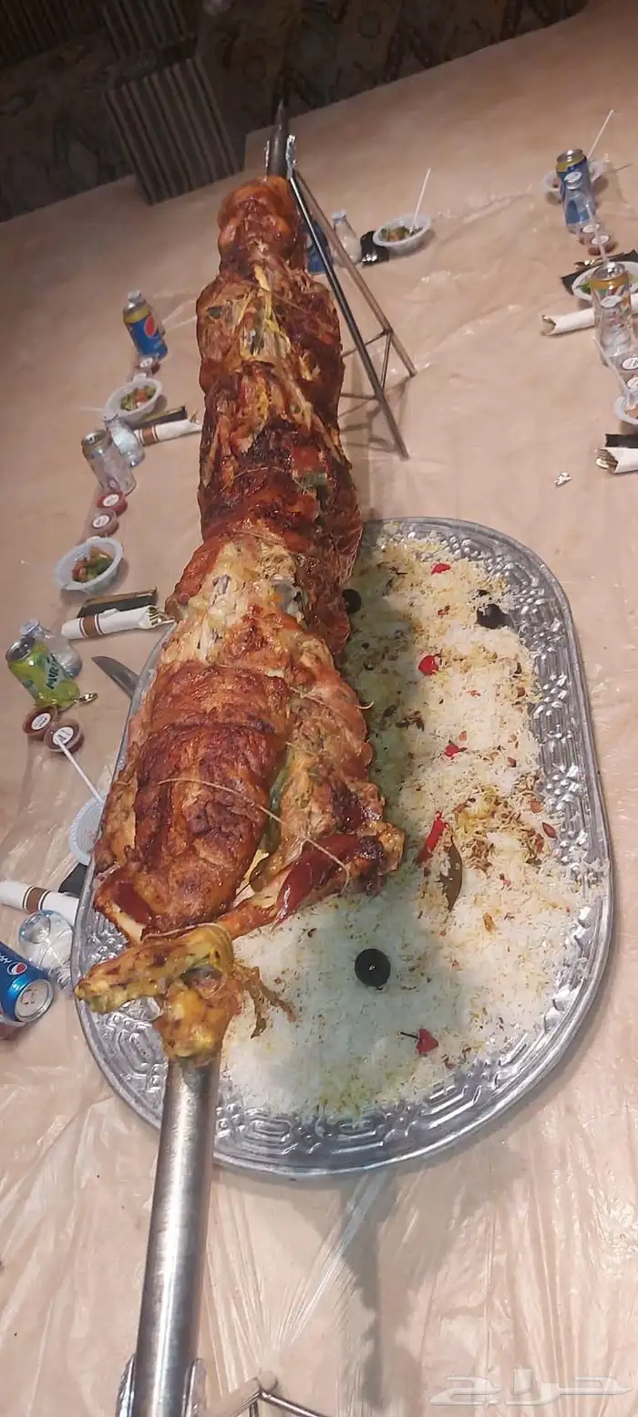 مطعم الخير يقدم خروف سيخ على الجمر 1 خروف مشوي   2   دجاج مش 0