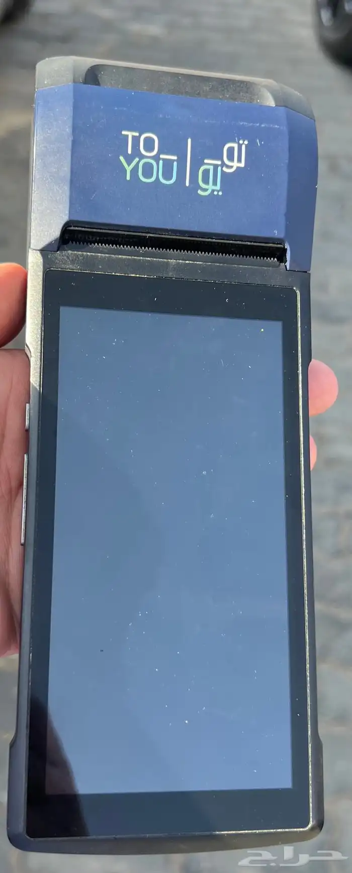 للبيع ( مستخدم ) جهاز كاشير متنقل سونمي sunmi v2s 0