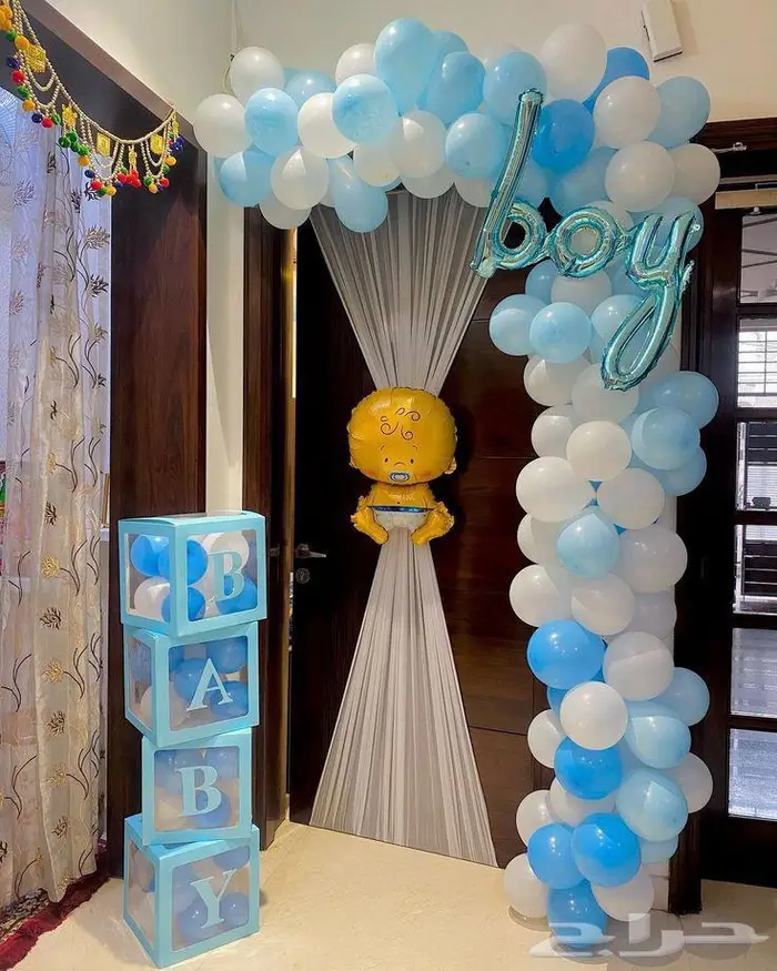 تنسيق حفلات بالون استقبال مواليد ورد باقات هدايا توزيعات 21