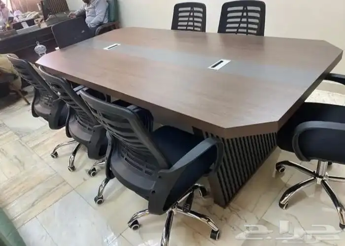 جديد طاولة اجتماع مع كراسي دوار متحرك 0