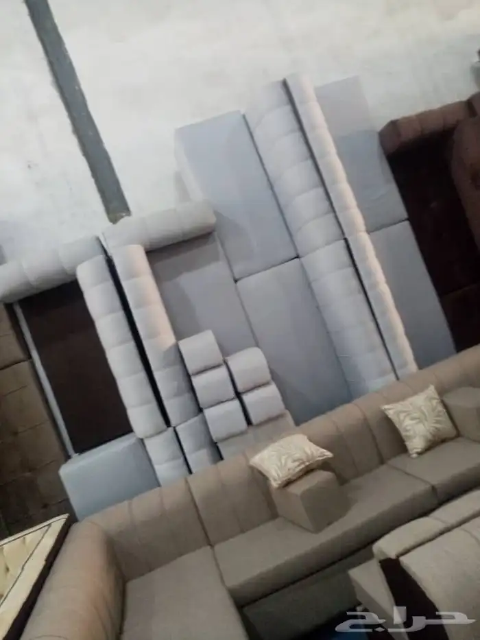 مجالس كنبات جاهزه مقاس 4في5زاويتين و باطرمه جاهز مقاس 4في5زا 20