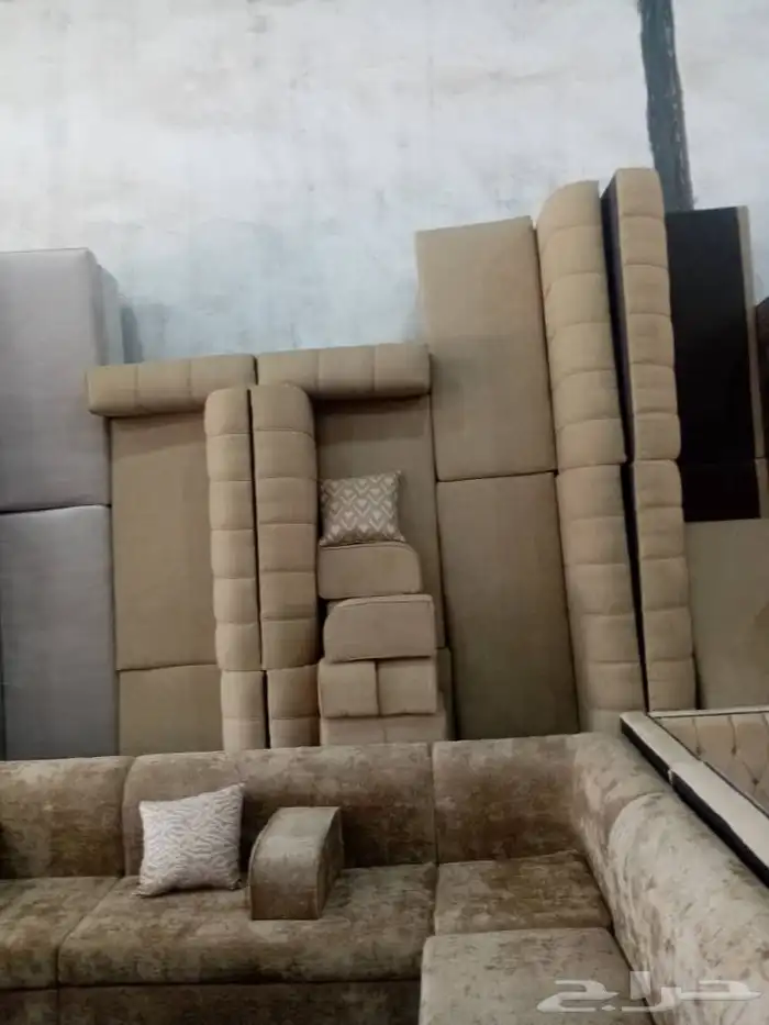 مجالس كنبات جاهزه مقاس 4في5زاويتين و باطرمه جاهز مقاس 4في5زا 14