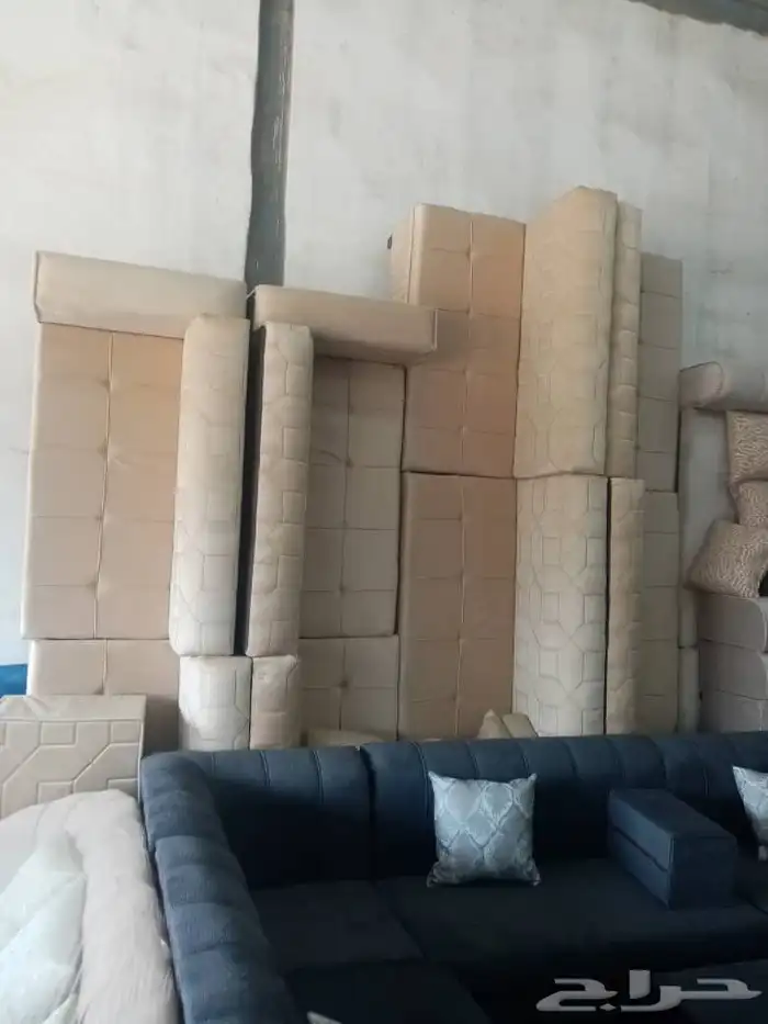 مجالس كنبات جاهزه مقاس 4في5زاويتين و باطرمه جاهز مقاس 4في5زا 8