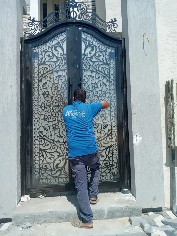 الاعمال الألمنيوم والحديد والمظلات والمطابخ 3