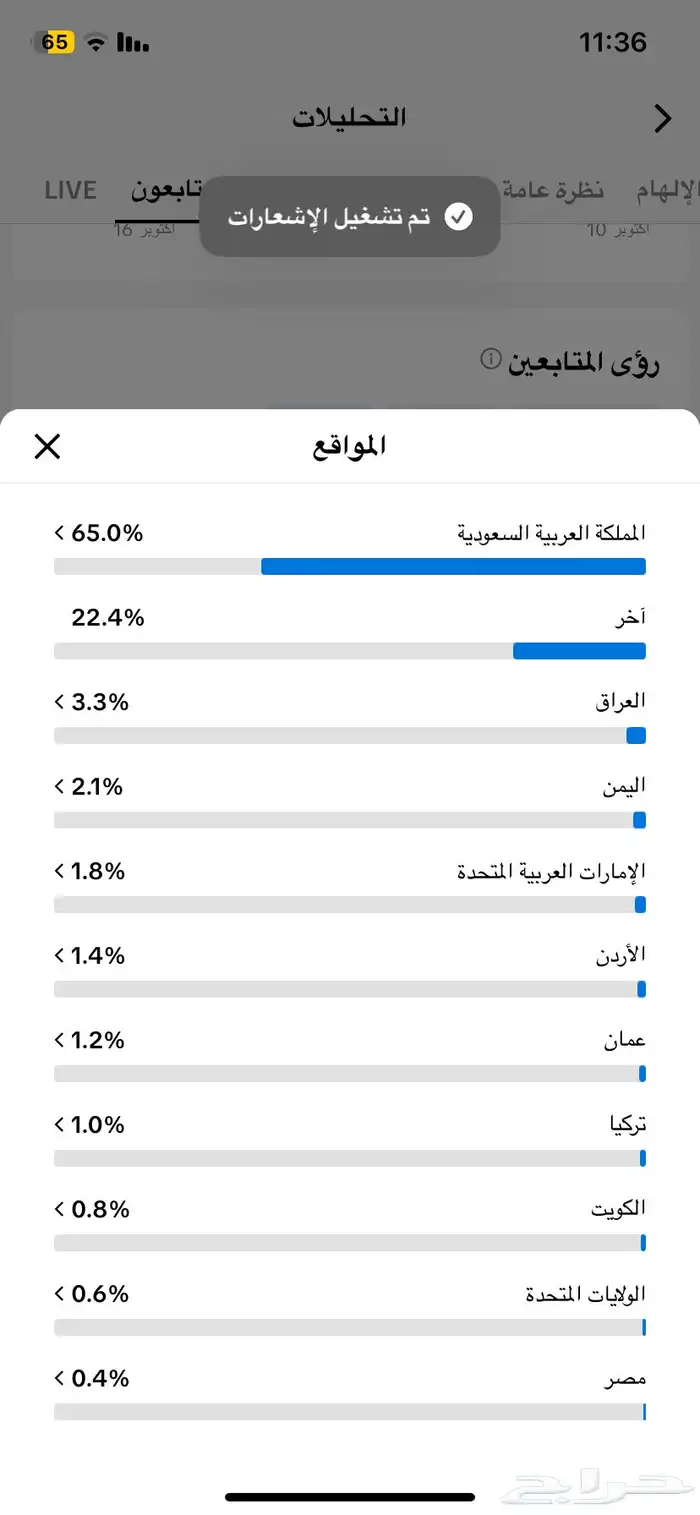 حساب تيك توك 5الف متابع 1