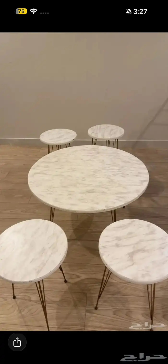 طاوله كبيره مع اربع خدمه 0