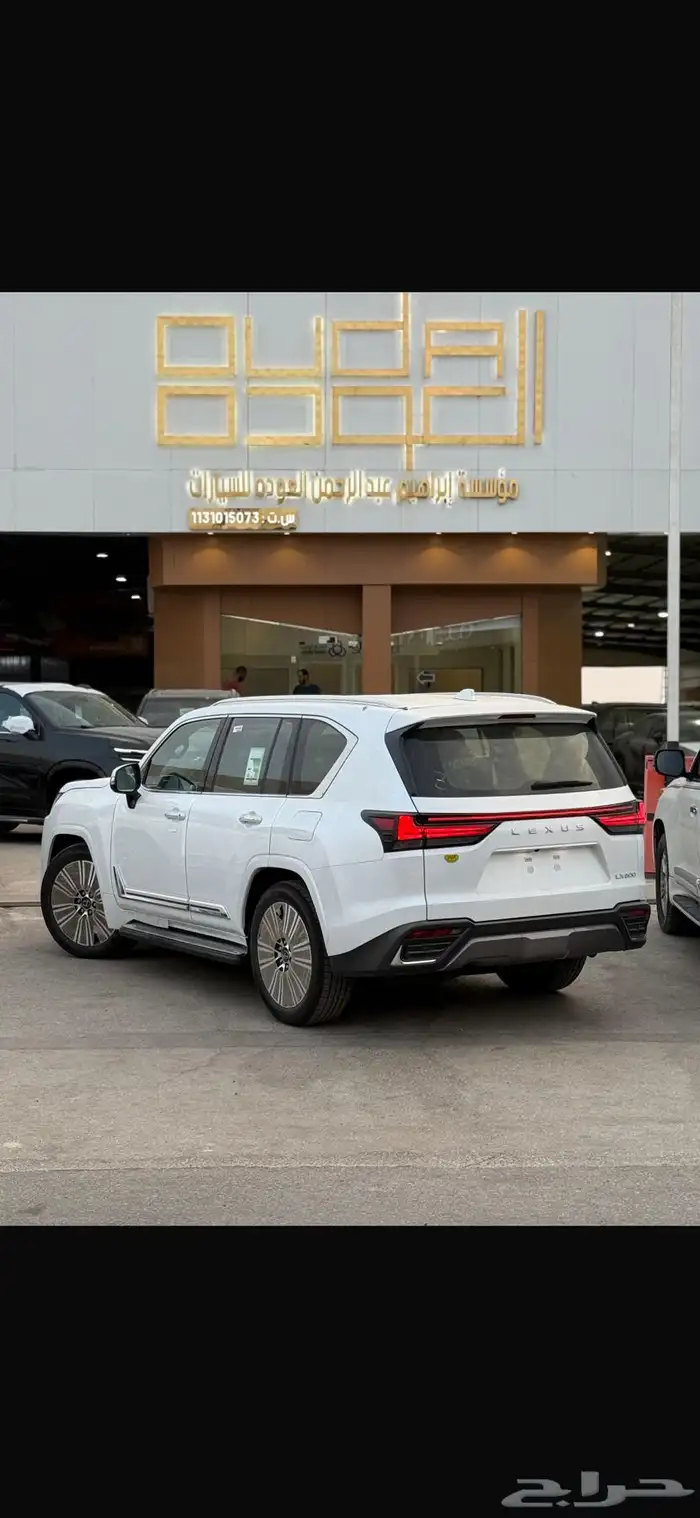 50 50 بدون فوائد   امتلك لكزس LX600 موديل 2025 2