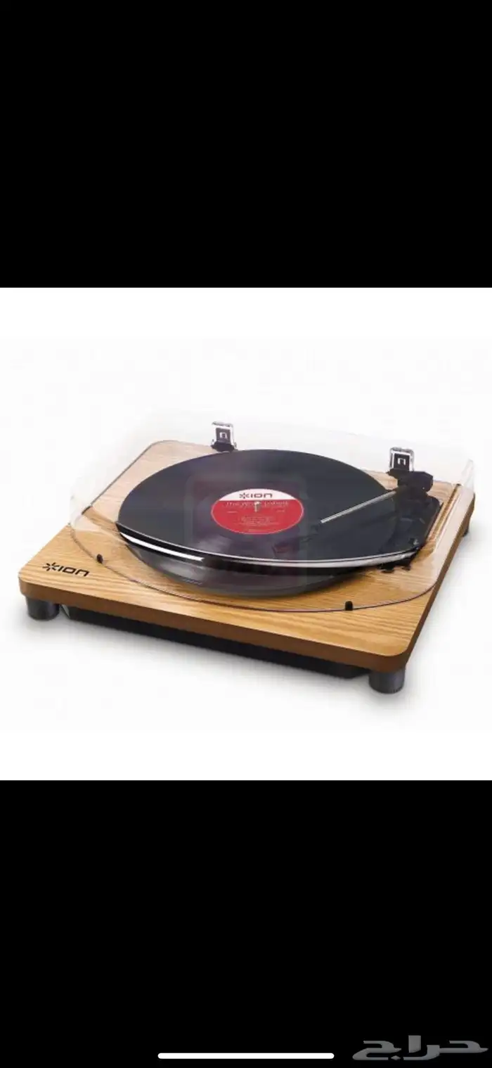 مشغل أسطوانات ion classic lp - التحويل الى mp3 -خشبي انيق 0