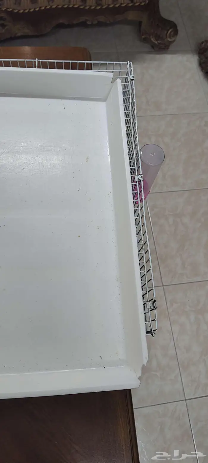 قفص 601 مع جميع اغراضه نظيف 4