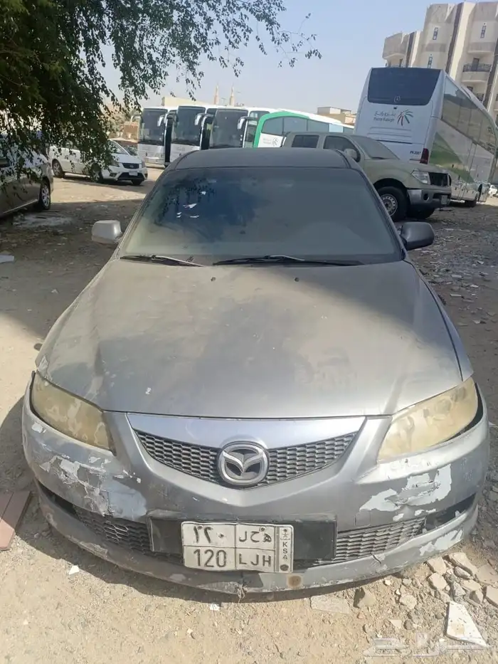 مازدا 6 2066 تشليح مع لوحه جميله 120 الرقم 1