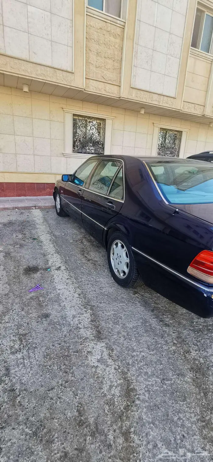 مرسيدس شبح S500 مع لوحه مميزه لاعلي سعر 3