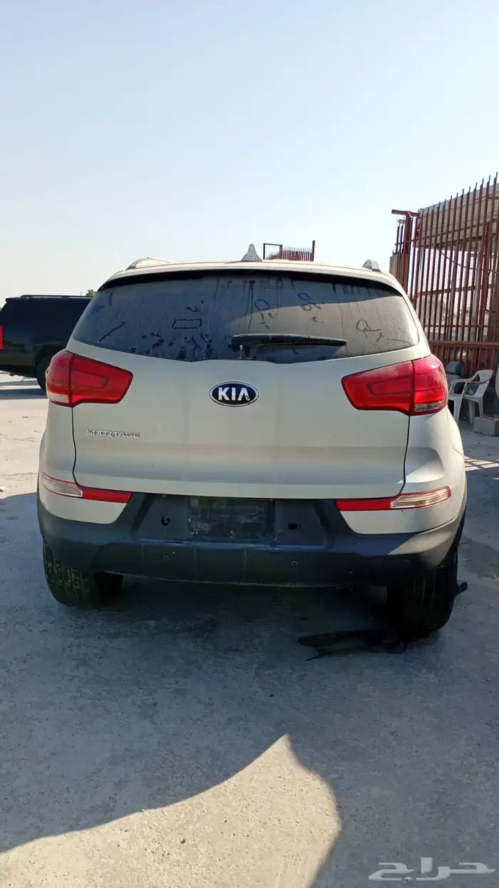 كيا سبورتاج 2015 تشليح فقط 2
