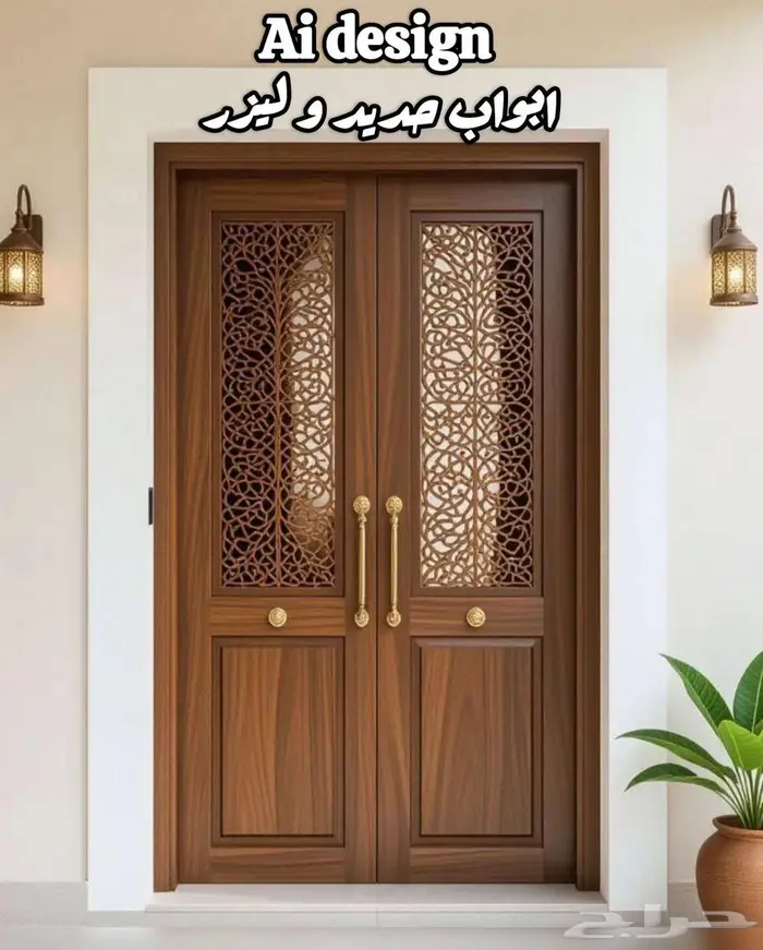 ابواب حديد نقشه جديد 0