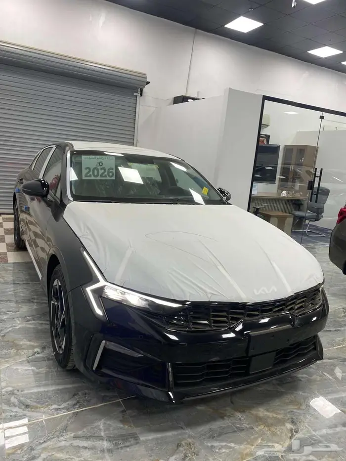 كيا K5 استاندر GL موديل 2026 أسود 2