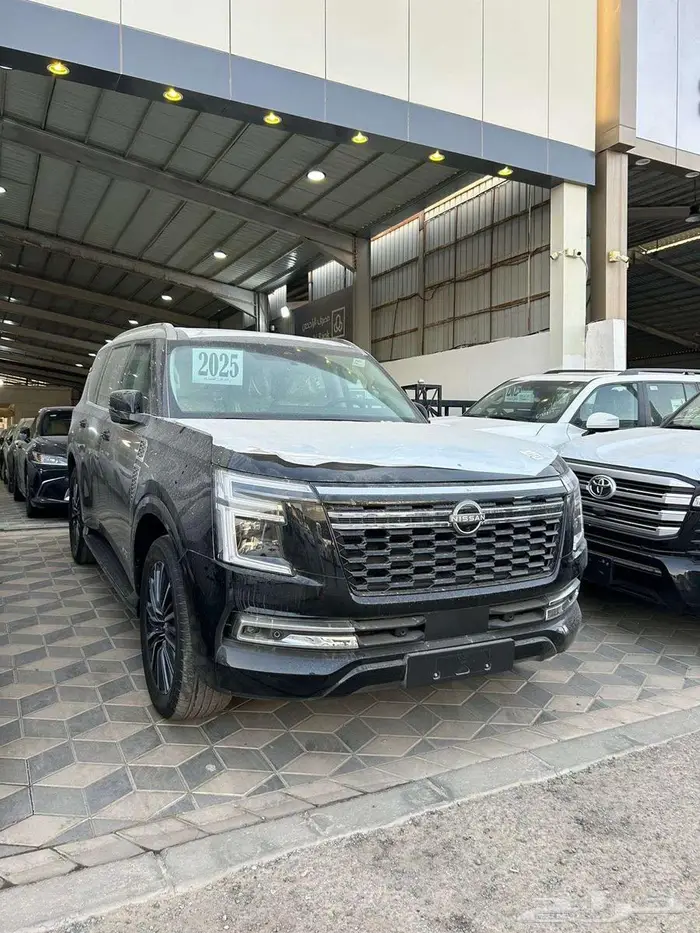 نيسان باترول بلاتينيوم 2025 تون تيربو ابيض ( اقساط بنوك ) 2