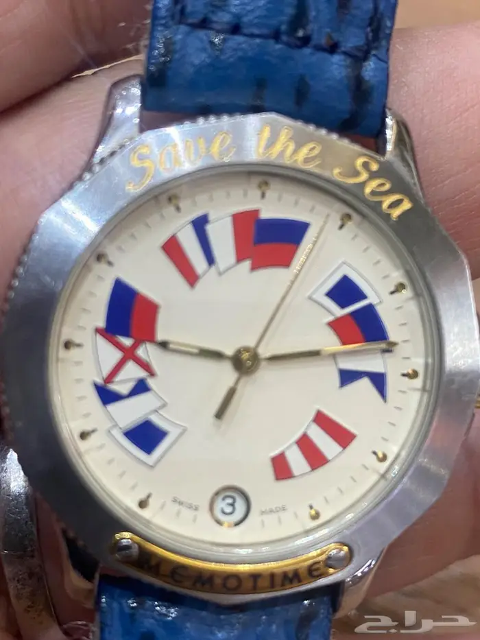 ساعه كوروم سويسريه اصليه شبه جديده مخزنه 0