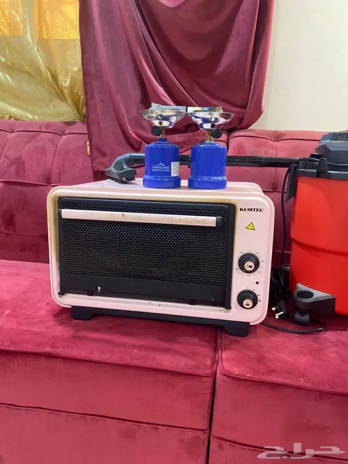 فرن واثنين دافور حجم صغير ومكنسه رطب وجاف 0