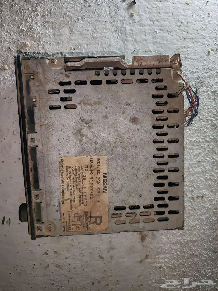 راديو ومسجل نيسان من 2001 وتحت وكالة 0